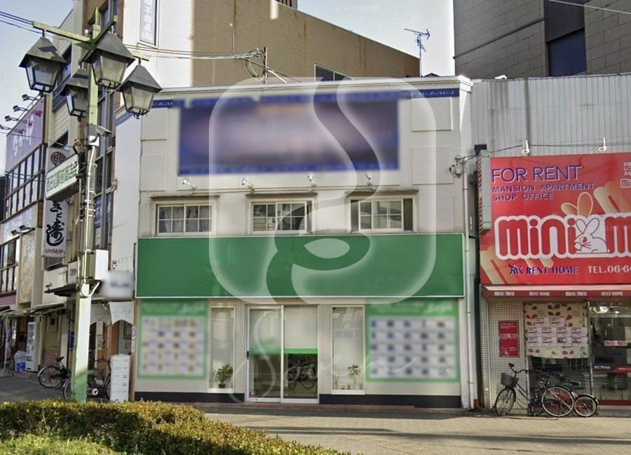 西田辺駅徒歩約1分の駅近!/美容室居抜き/2階店舗//BT111