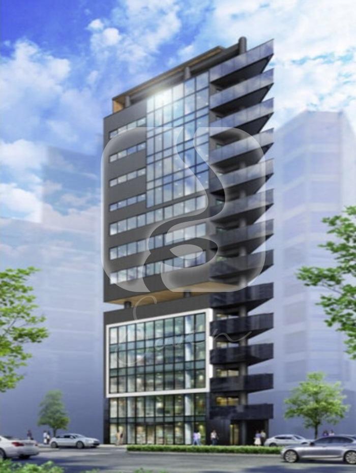 肥後橋駅徒歩約2分！/新築スケルトン/7階店舗//BS240