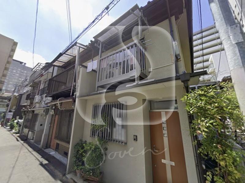 中崎町駅徒歩約2分！/長屋古民家跡/1階路面店舗+2階//BU191