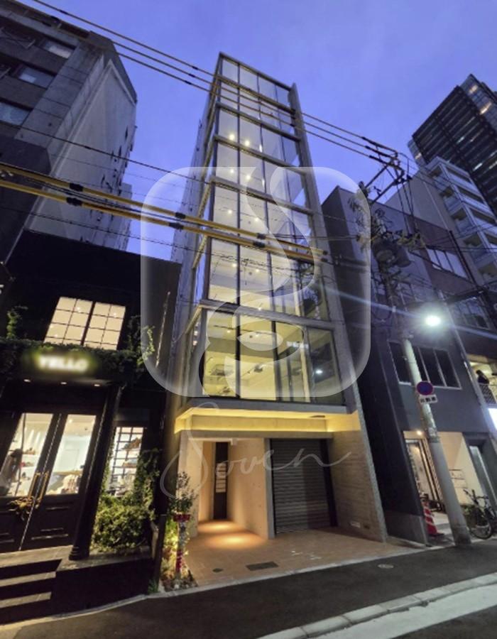 四ツ橋駅徒歩約3分！/新築デザイナーズビルのスケルトン/1階路面店舗//BS296