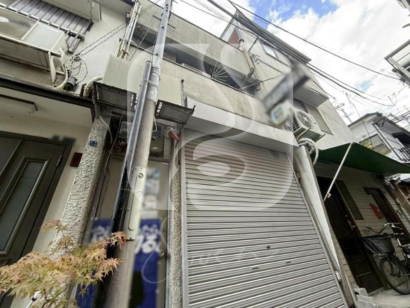 谷町六丁目駅徒歩約3分!/古民家跡/1階路面店舗+2階//BS300