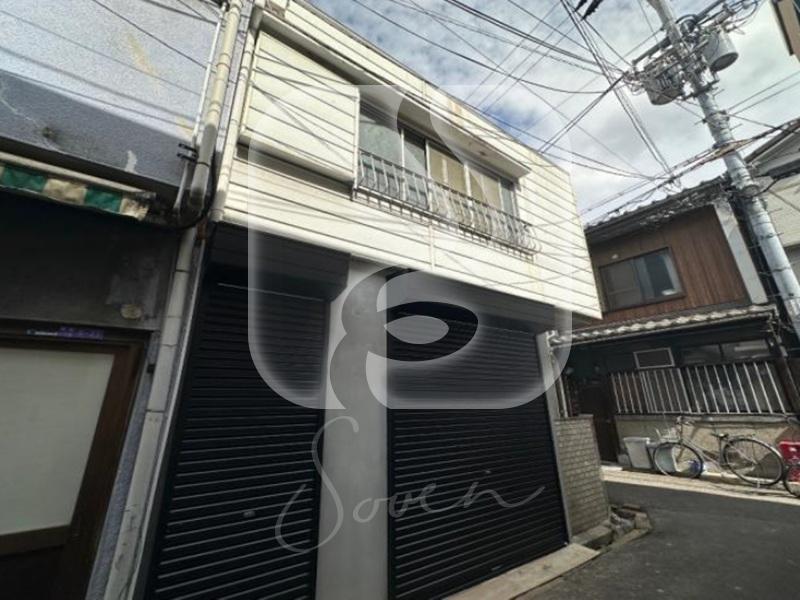 福島駅徒歩約2分!/古民家跡スケルトン/1階路面店舗//BU233